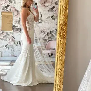 Martina Liana Dresses Martina Liana 873 Illusion Racerback